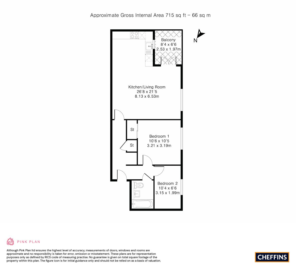 2 Bedroom for sale in Great Shelford Cheffins Cambridge Sales